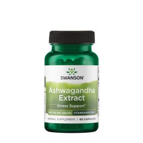   Swanson Ashwagandha Kivonat - Szabványosított 450 MG (60 Kapszula)