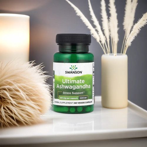 Swanson Ultimate Ashwagandha - KSM-66 250 mg (60 Veg Kapszula)
