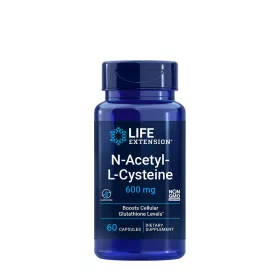   Life Extension N-acetil-L-cisztein (NAC) 600 mg (60 Kapszula)