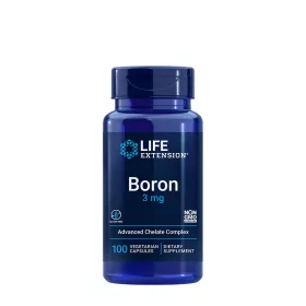 Life Extension Bór 3 mg kapszula - Boron (100 Veg Kapszula)
