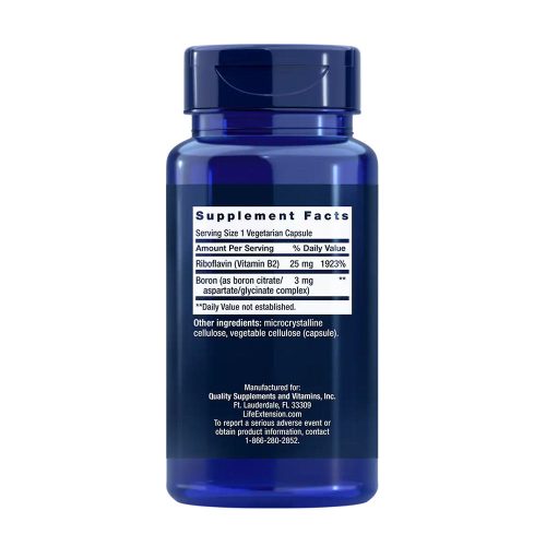 Life Extension Bór 3 mg kapszula - Boron (100 Veg Kapszula)