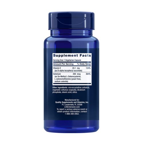 Life Extension Szelén Komplex 200 mcg (100 Veg Kapszula)