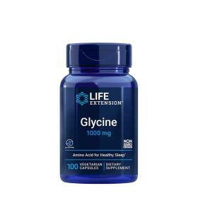   Life Extension Glicin 1000 mg kapszula - Glycine (100 Veg Kapszula)