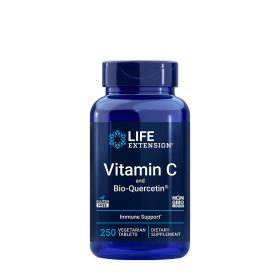   Life Extension C-vitamin tabletta Quercetinnel - Vitamin C With Bio-Quercetin (250 Tabletta)