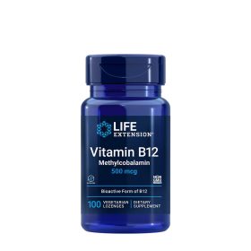   Life Extension B12-vitamin (Methylcobalamin) szopogató (100 Szopogató Tabletta)