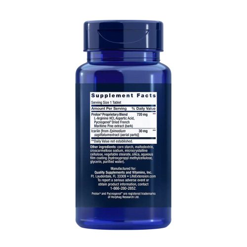 Life Extension Vérkeringést és Szexuális Egészséget Támogató tabletta Férfiaknak - Prelox Enhanced Sex (60 Tabletta)