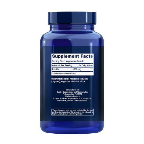 Life Extension Inozitol kapszula - Inositol Caps (360 Veg Kapszula)