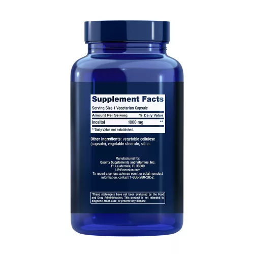 Life Extension Inozitol kapszula - Inositol Caps (360 Veg Kapszula)