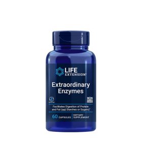   Life Extension Emésztést Segítő Enzimek - Extraordinary Enzymes (60 Kapszula)