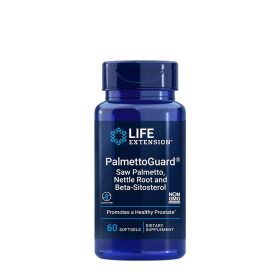   Life Extension PalmettoGuard Saw Palmetto, Nettle Root és Beta-Sitosterol (60 Lágykapszula)