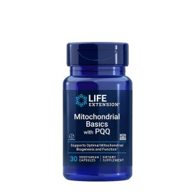   Life Extension Mitokondriális Működést Támogató kapszula - Mitochondrial Basics with PQQ (30 Veg Kapszula)