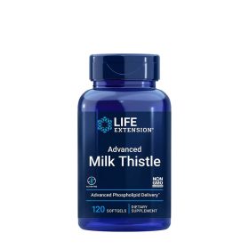  Life Extension Máriatövis kapszula - Advanced Milk Thistle (120 Lágykapszula)
