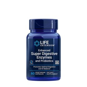   Life Extension Emésztőrendszeri Enzimek és Probiotikumok - Enhanced Super Digestive Enzymes and Probiotics (60 Veg Kapszula)