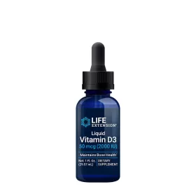   Life Extension Folyékony D3-vitamin (2000 NE) - Liquid Vitamin D3 (29 ml)