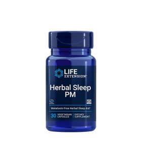   Life Extension Alvást Támogató Növényi Kivonat kapszula - Herbal Sleep PM (30 Veg Kapszula)