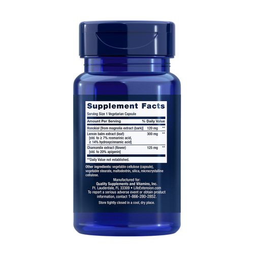 Life Extension Alvást Támogató Növényi Kivonat kapszula - Herbal Sleep PM (30 Veg Kapszula)