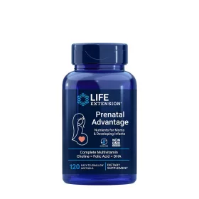   Life Extension Szülés Előtti Komplex Multivitamin kapszula - Prenatal Advantage (120 Lágykapszula)