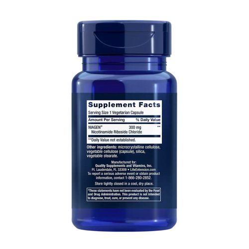 Life Extension Sejtenergia Támogató kapszula - NAD+ Cell Regenerator 300 mg (30 Veg Kapszula)