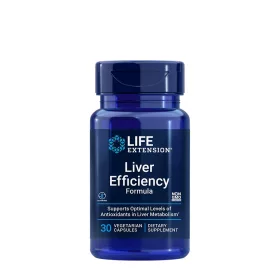   Life Extension Liver Efficiency Formula - Máj egészsége (30 Veg Kapszula)