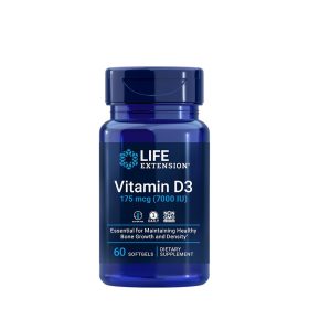   Life Extension D3-vitamin 175 mcg (7000 NE) (60 Lágykapszula)