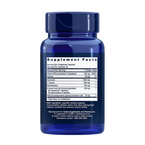 Life Extension Mitochondrial Energy Optimizer with PQQ (120 Veg Kapszula)