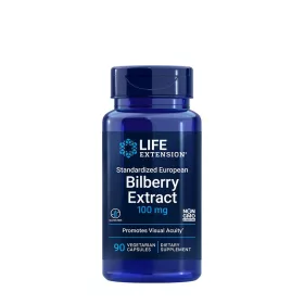   Life Extension Standardized European Bilberry Extract (90 Veg Kapszula)