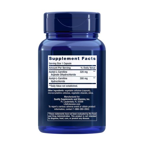 Life Extension Acetyl-L-Carnitine Arginate (90 Kapszula)