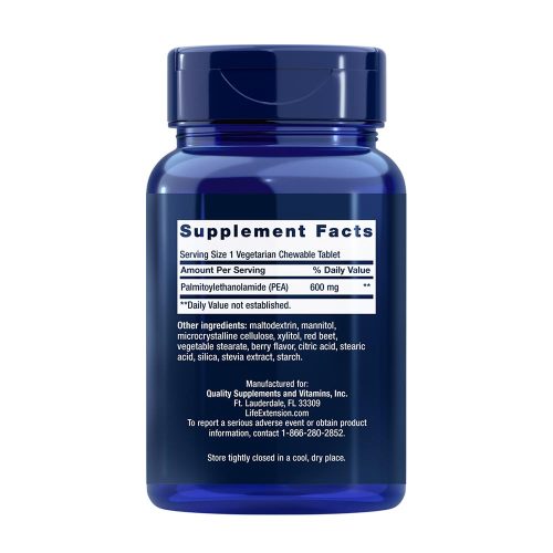 Life Extension Discomfort Relief (Gyümölcs ízű) (60 Rágótabletta)