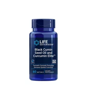  Life Extension Black Cumin Seed Oil and Curcumin Elite™ (60 Lágykapszula)