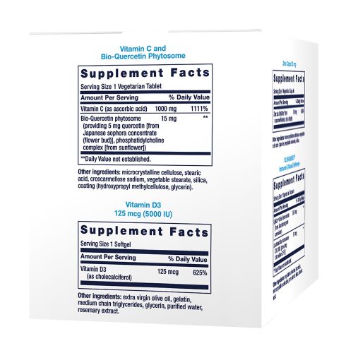 Life Extension Immune Packs with Vitamin C & D, Zinc and Probiotic (30 Csomag)