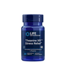   Life Extension Theanine XR™ Stress Relief (30 Veg Tabletta)