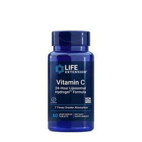   Life Extension Vitamin C 24-Hour Liposomal Hydrogel™ Formula (60 Veg Tabletta)