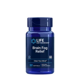   Life Extension Brain Fog Relief - Mentális fókusz fokozó (30 Lágykapszula)