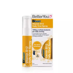   BetterYou B12-vitamin Szájspray (25 ml, Természetes Barack)