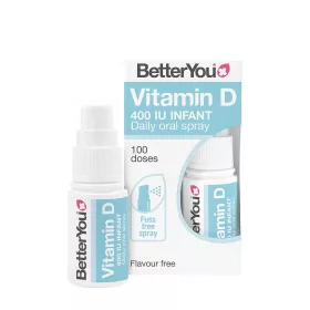   BetterYou Dlux D-vitamin Szájspray Csecsemőknek (15 ml, Ízesítetlen)