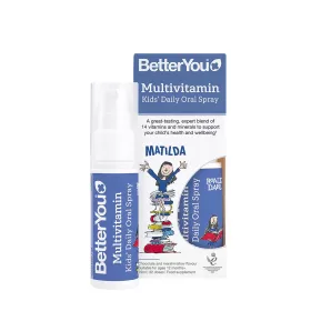  BetterYou Multivitamin Szájspray Gyerekeknek - Multivitamin Kids' Oral Spray (25 ml, Csoki és mályvacukor)