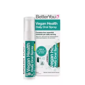   BetterYou Vegán Multivitamin szájspray - Vegan Health Oral Spray (25 ml, Erdei Bogyó Mix)