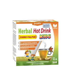   JutaVit Herbal Hot Drink Kids Forró Italpor (12 Tasak, Eper)