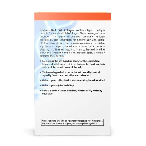 Doctor's Best Tengeri Kollagén csomag - Fish Collagen With Naticol (30 Csomag)