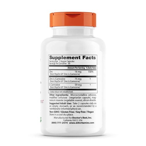 Doctor's Best Pepzin GI (120 Veggie Kapszula)