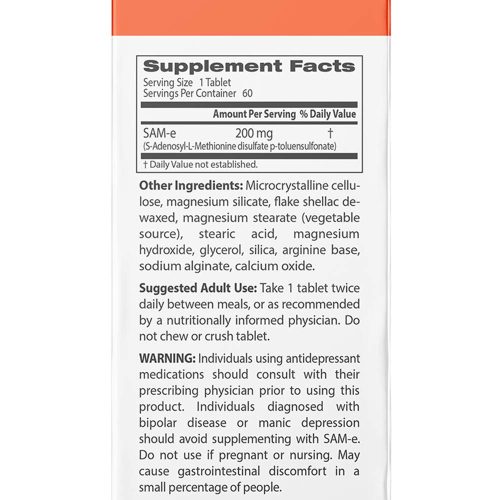 Doctor's Best SAM-E 200 mg (60 Tabletta)