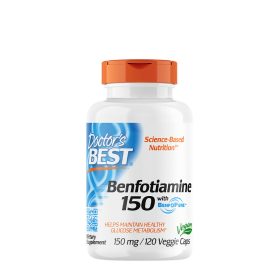   Doctor's Best Benfotiamine With Benfopure 150 mg (120 Veggie Kapszula)