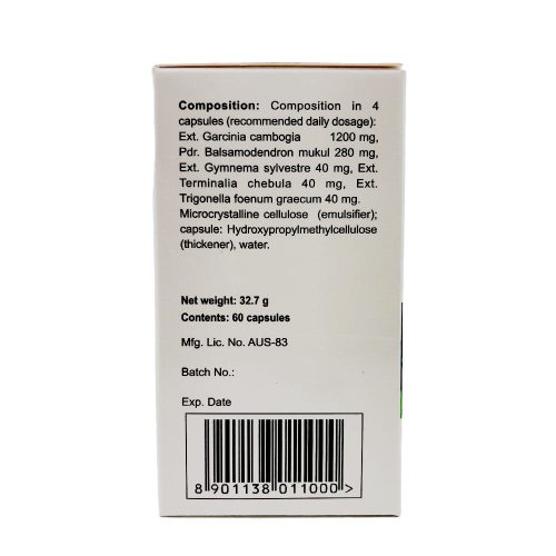 Himalaya Ayurslim - Fogyókúrát Támogató (60 Kapszula)