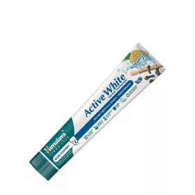   Himalaya Active White Fogfehérítő és Frissítő Gyógynövényes Fogkrémgél (75 ml)