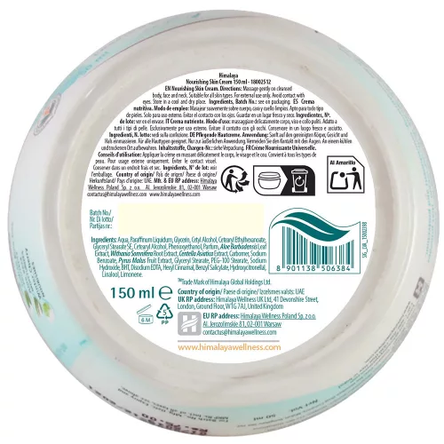 Himalaya Tápláló Bőrápoló Krém (50 ml)