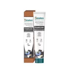   Himalaya Botanique Natúr Faszenes Fehérítő, Lepedékeltávolító Fogkrém (75 ml, Menta)
