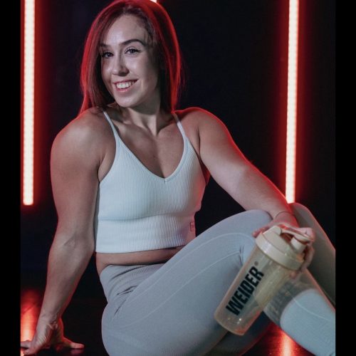 Weider Smartshaker italkeverő palack - 600 ml - krémszín