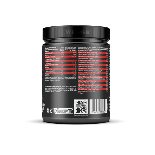 Weider Clear Isolate fehérjepor izolátum - piros gyümölcsök