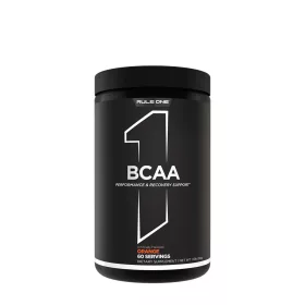 Rule1 BCAAs por (255 g, Robbanó Narancs)