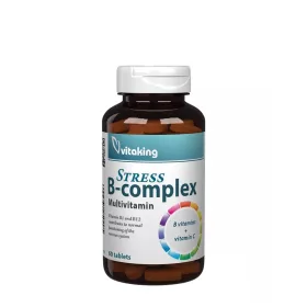   Vitaking Stressz B-komplex Vitamin tabletta C-vitaminnal (60 Tabletta)